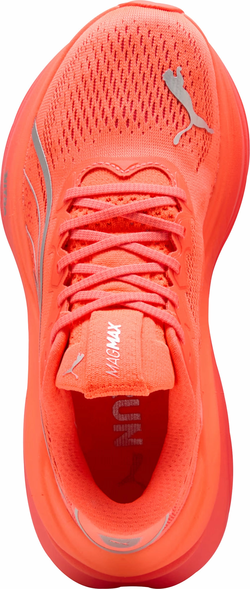 Puma MagMax Nitro Womens Running Shoes - Red Bold Sneakers