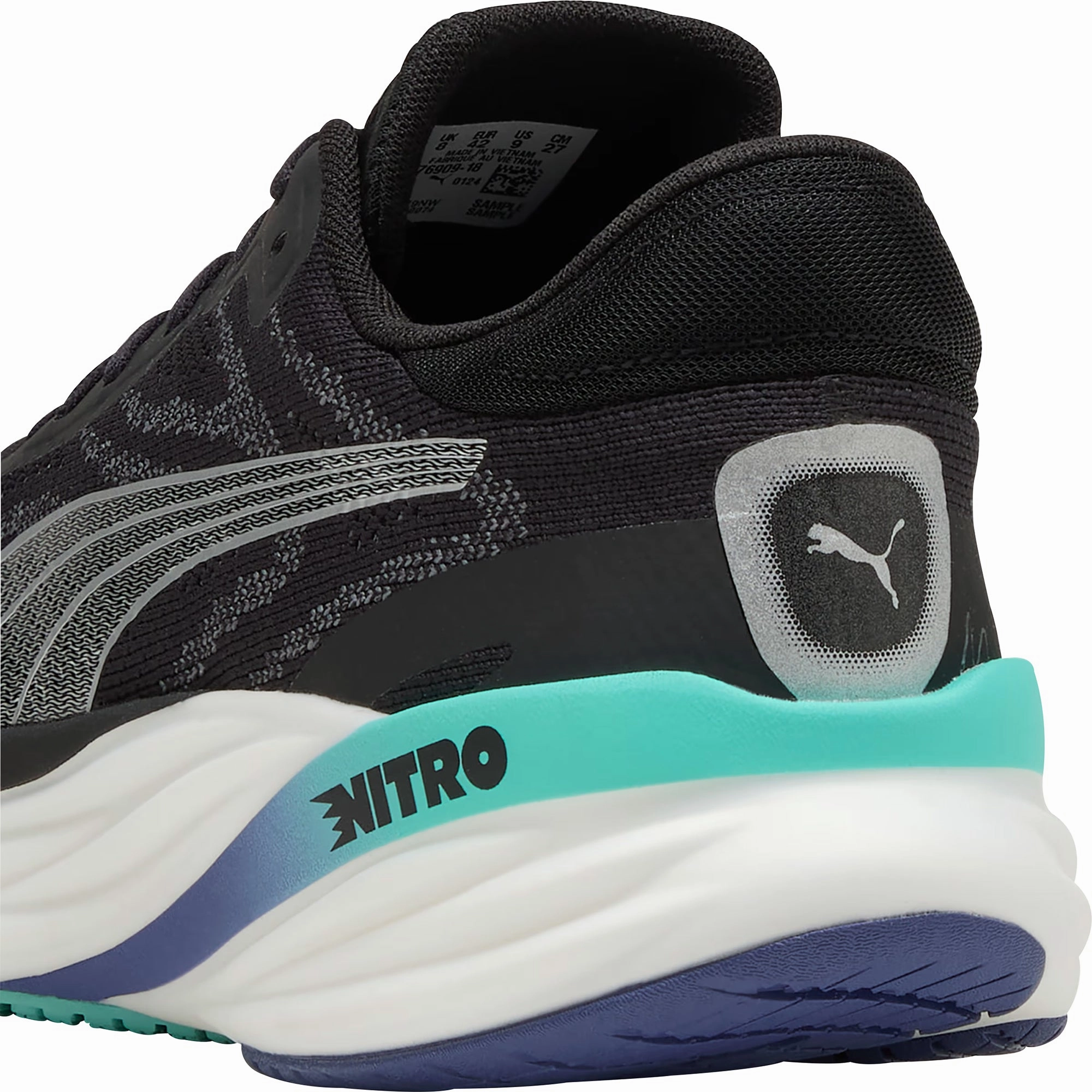 Puma Magnify Nitro 2 Mens Running Shoes - Black Bold Sneakers