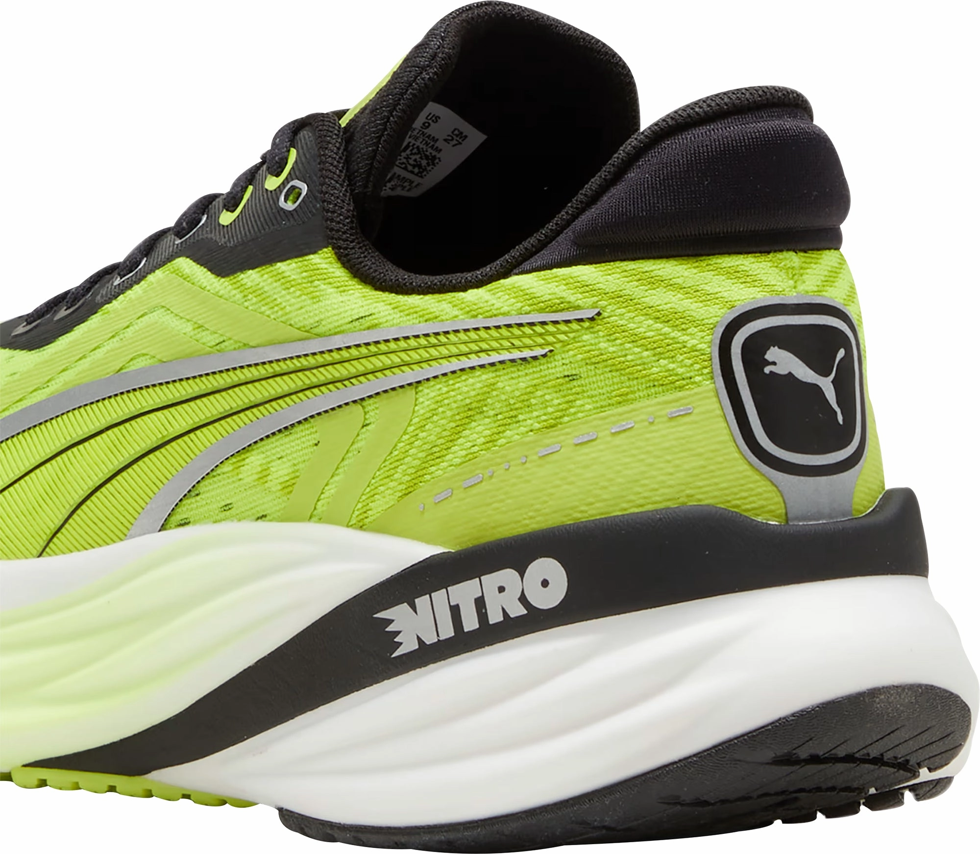 Puma Magnify Nitro 2 Mens Running Shoes - Green Bold Sneakers