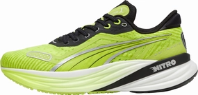 Puma Magnify Nitro 2 Mens Running Shoes - Green Puma athletic shoes for urban lifestyle