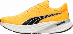 Puma Magnify Nitro 2 Mens Running Shoes - Orange Puma sport shoes with bold branding