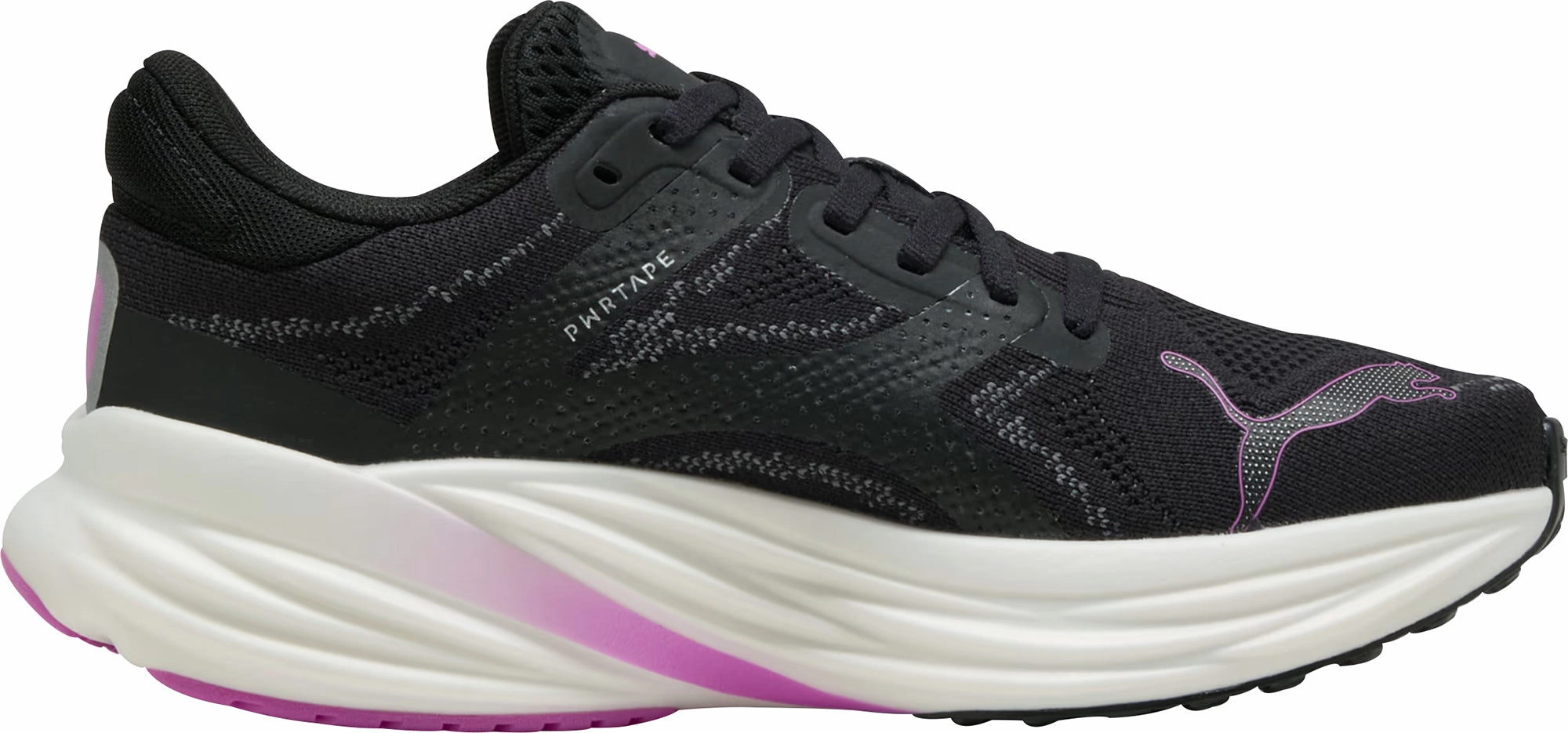Puma Magnify Nitro 2 Womens Running Shoes - Black Bold Sneakers