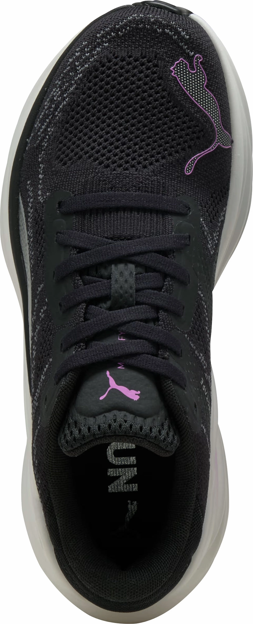 Puma Magnify Nitro 2 Womens Running Shoes - Black Bold Sneakers