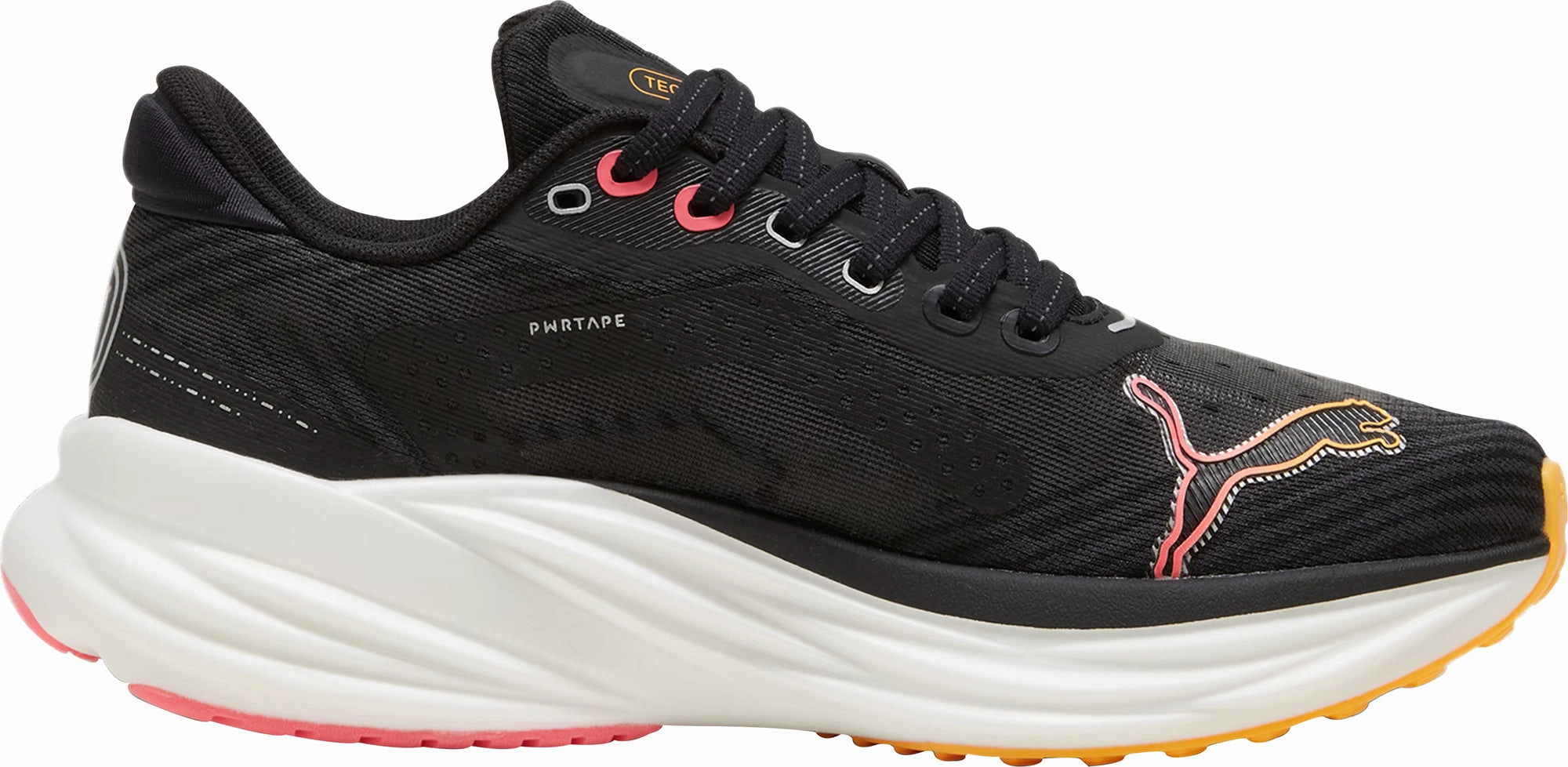 Puma Magnify Nitro 2 Womens Running Shoes - Black Bold Sneakers