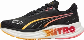 Puma Magnify Nitro 2 Womens Running Shoes - Black Puma athletic shoes for urban lifestyle