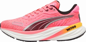 Puma Magnify Nitro 2 Womens Running Shoes - Pink Puma athletic shoes for urban lifestyle