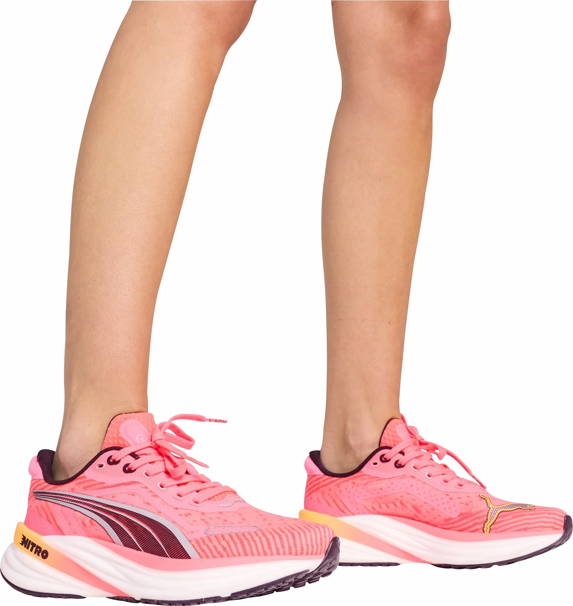 Puma Magnify Nitro 2 Womens Running Shoes - Pink Bold Sneakers