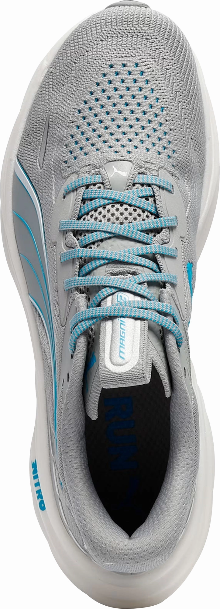 Puma Magnify Nitro 3 Mens Running Shoes - Grey Cozy Footwear