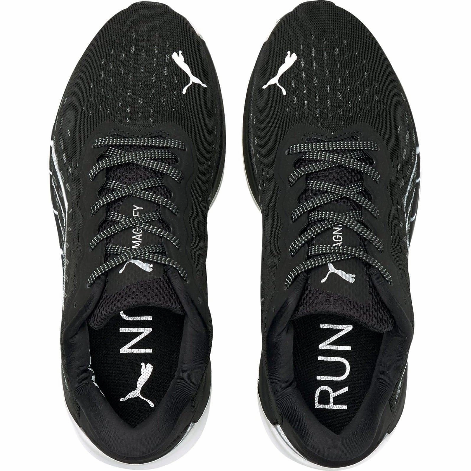 Puma Magnify Nitro Womens Running Shoes - Black Cozy Footwear