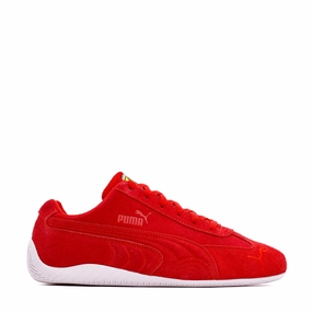 Puma Men Ferrari Speedcat Rosso Corsa White 307822-02 Puma performance shoe models