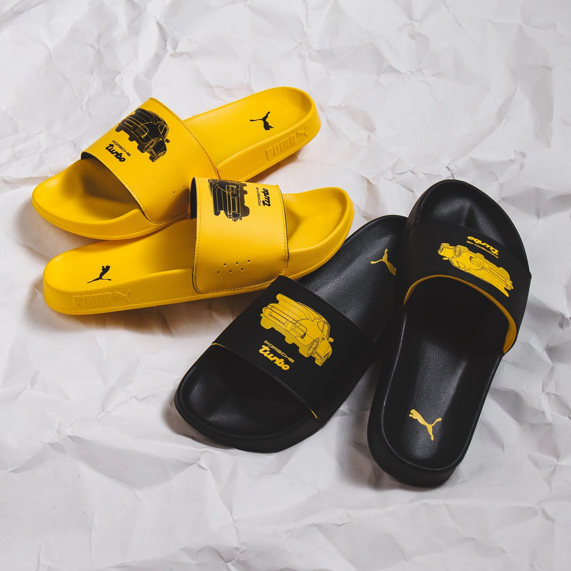 Puma Men PL Porsche Leadcat 2.0 Lemon Black 307568-02 Puma casual footwear shots