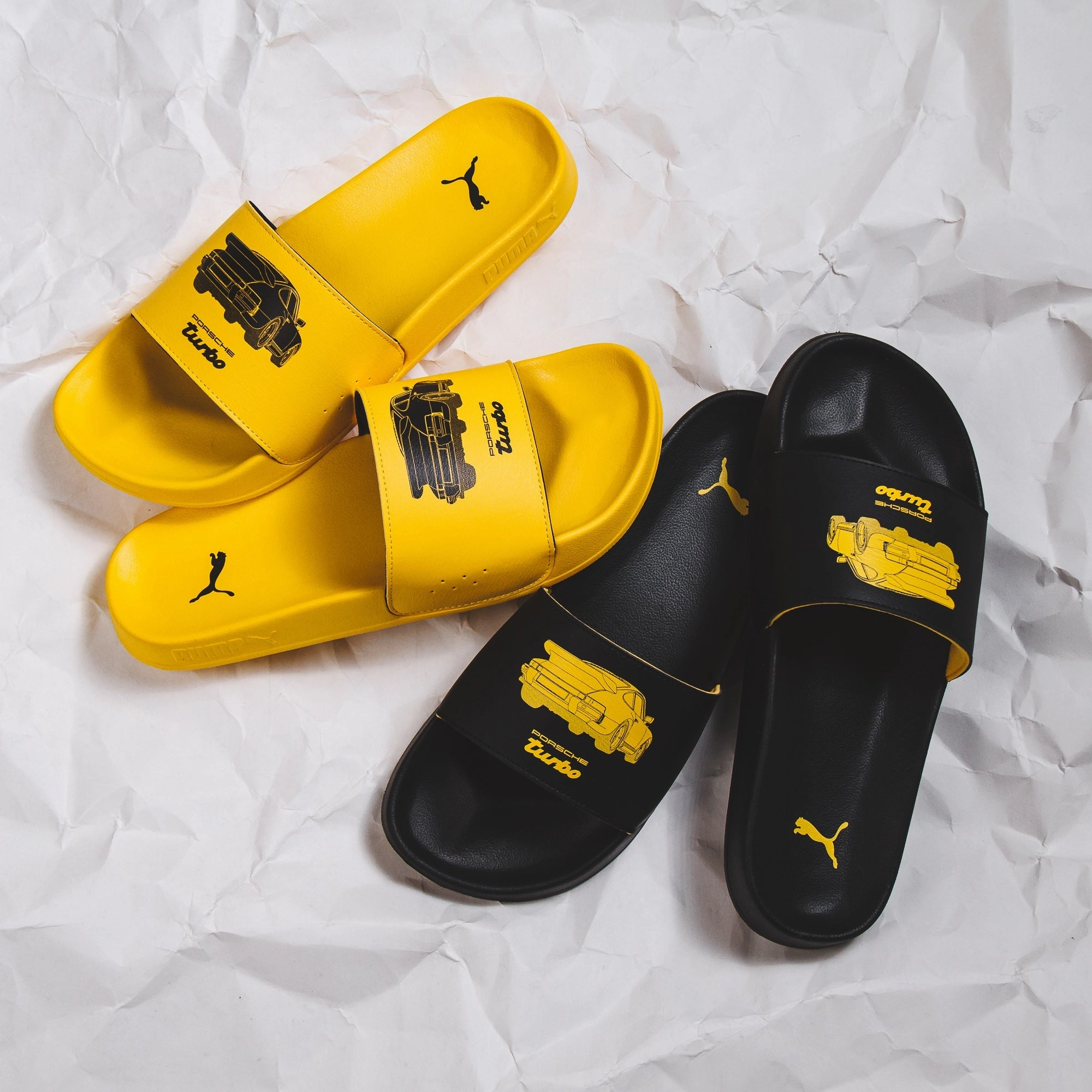 Puma Men PL Porsche Leadcat 2.0 Lemon Black 307568-02 Puma casual footwear shots