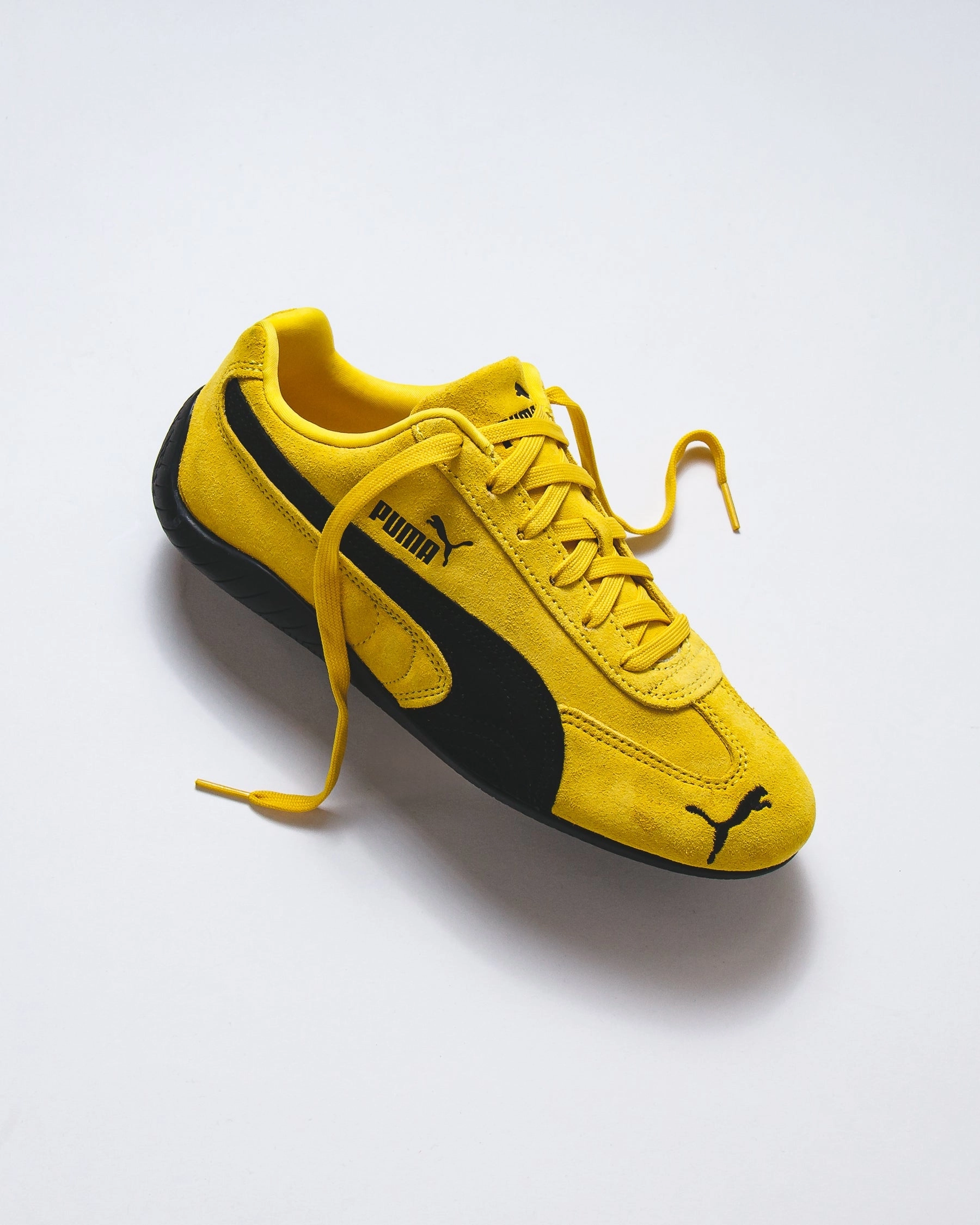 Puma Men Speedcat OG Yellow Black 398846-19 Puma casual footwear shots