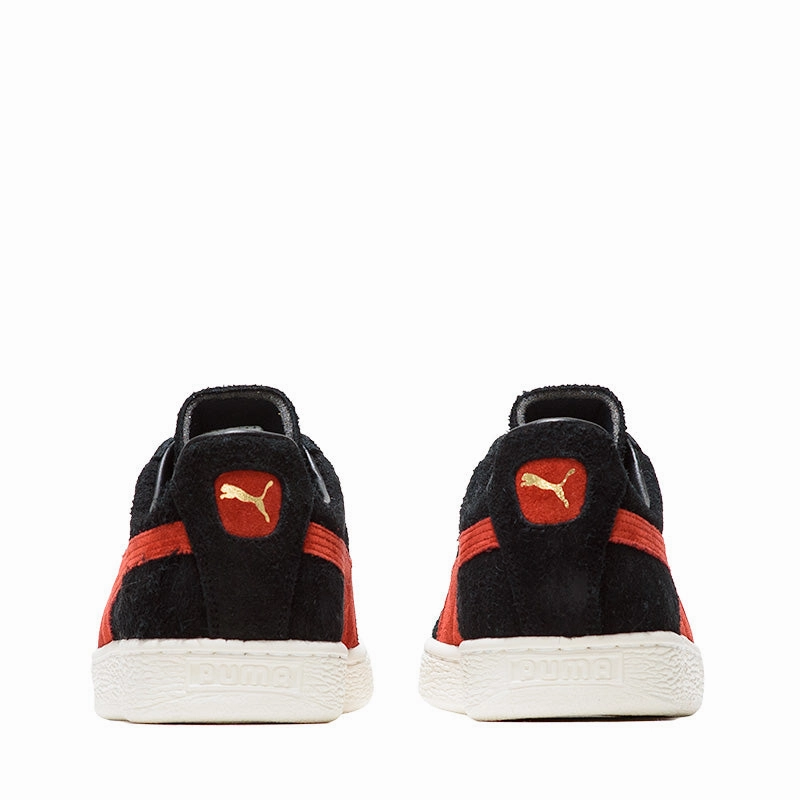 Puma Suede Made In Japan - Black/Red Puma trainer style images