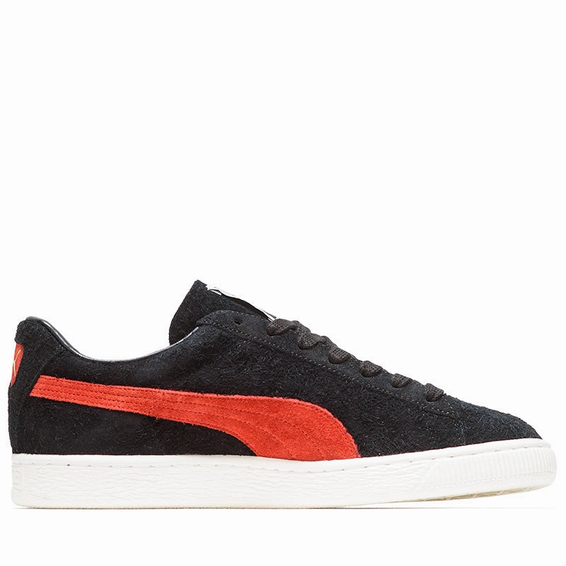 Puma Suede Made In Japan - Black/Red Puma trainer style images