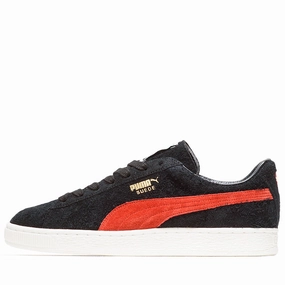 Puma Suede Made In Japan - Black/Red Puma bold casual footwear