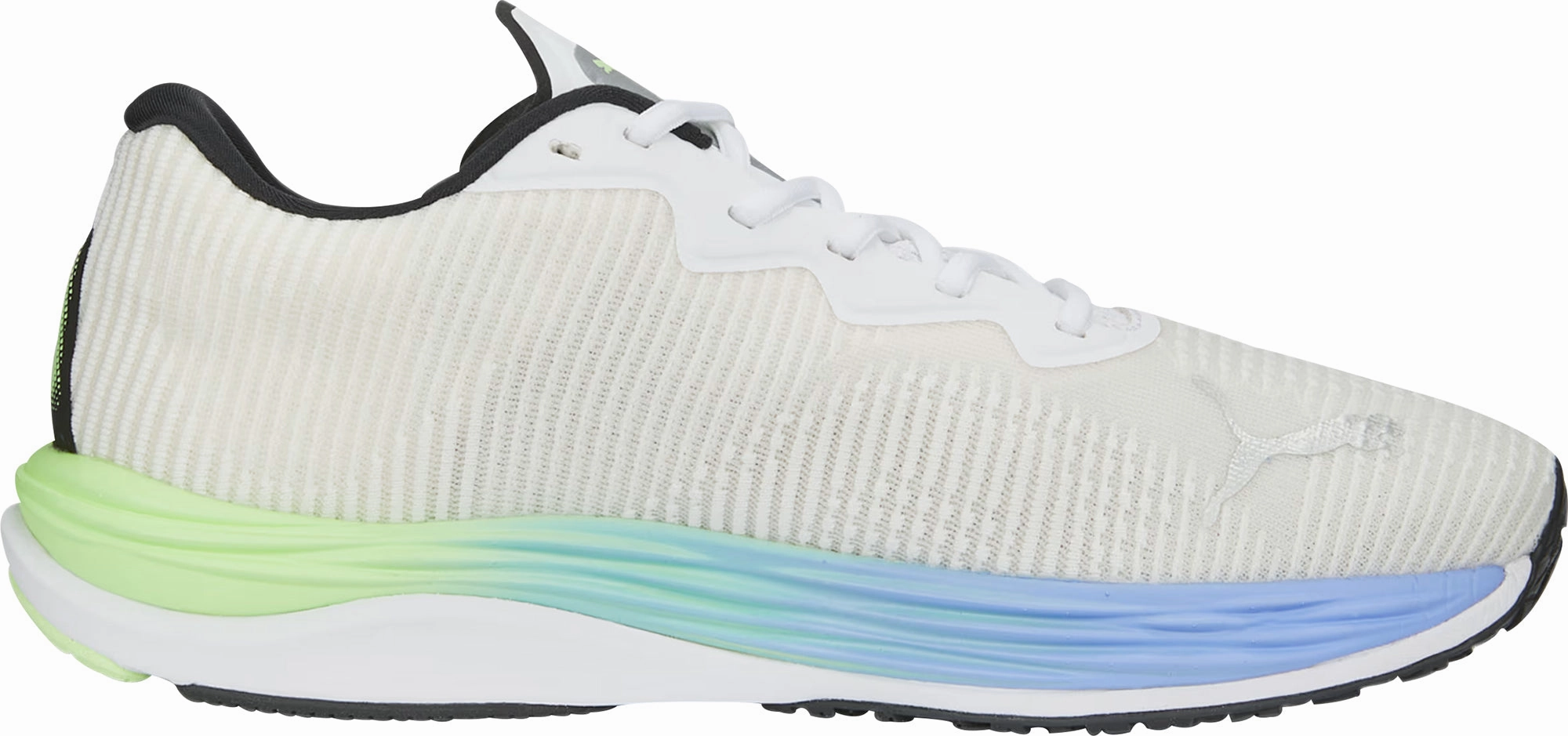 Puma Velocity Nitro 2 Fade Mens Running Shoes - White Bold Sneakers