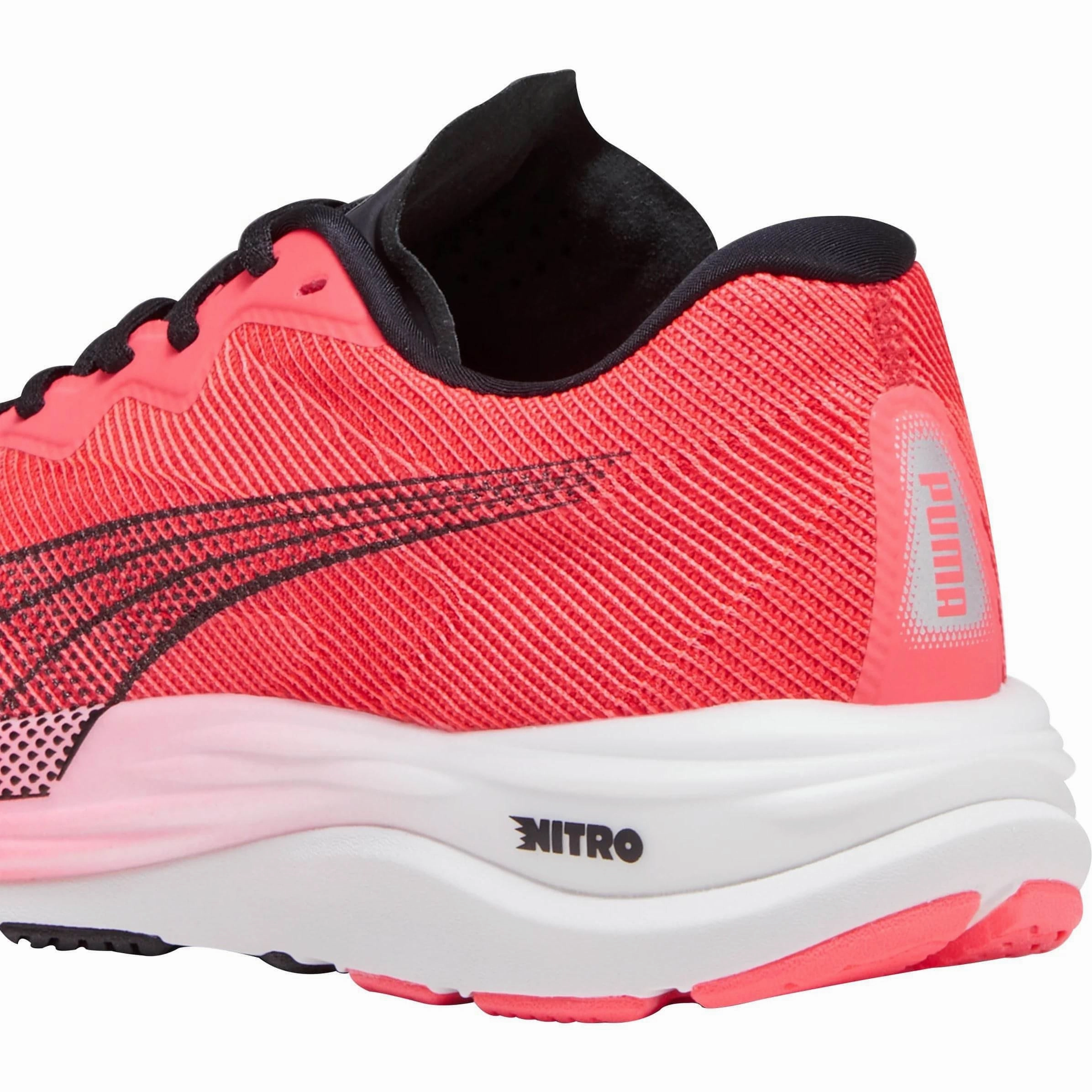 Puma Velocity Nitro 2 Mens Running Shoes - Red Bold Sneakers