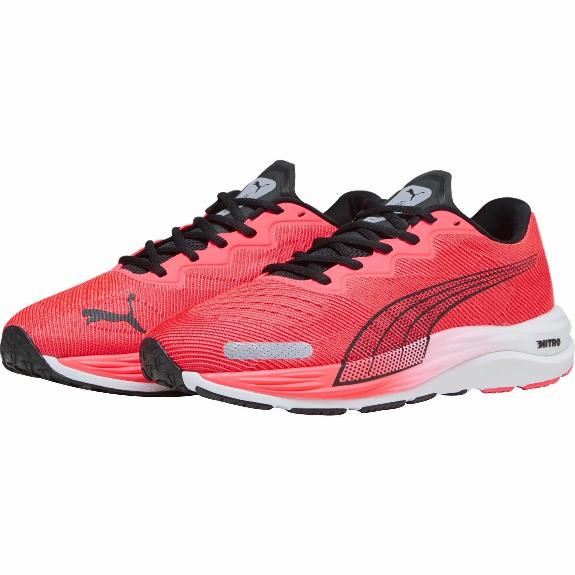 Puma Velocity Nitro 2 Mens Running Shoes - Red Bold Sneakers