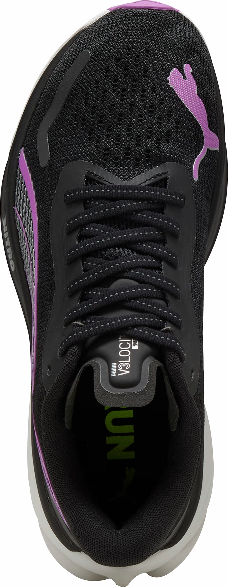 Puma Velocity Nitro 3 Womens Running Shoes - Black Cozy Footwear