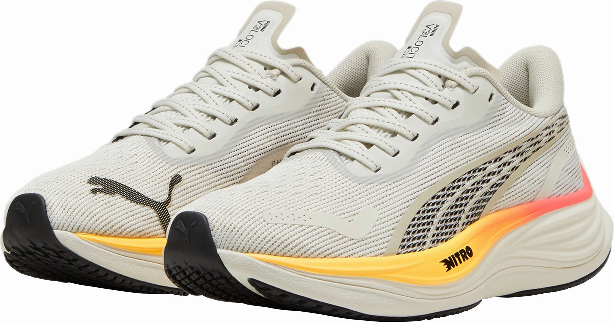 Puma Velocity Nitro 3 Womens Running Shoes - Grey Bold Sneakers