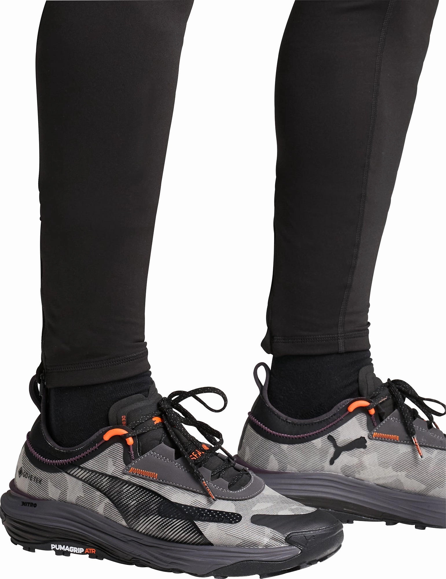 Puma Voyage Nitro 3 GORE-TEX Mens Trail Running Shoes - Grey Cozy Footwear