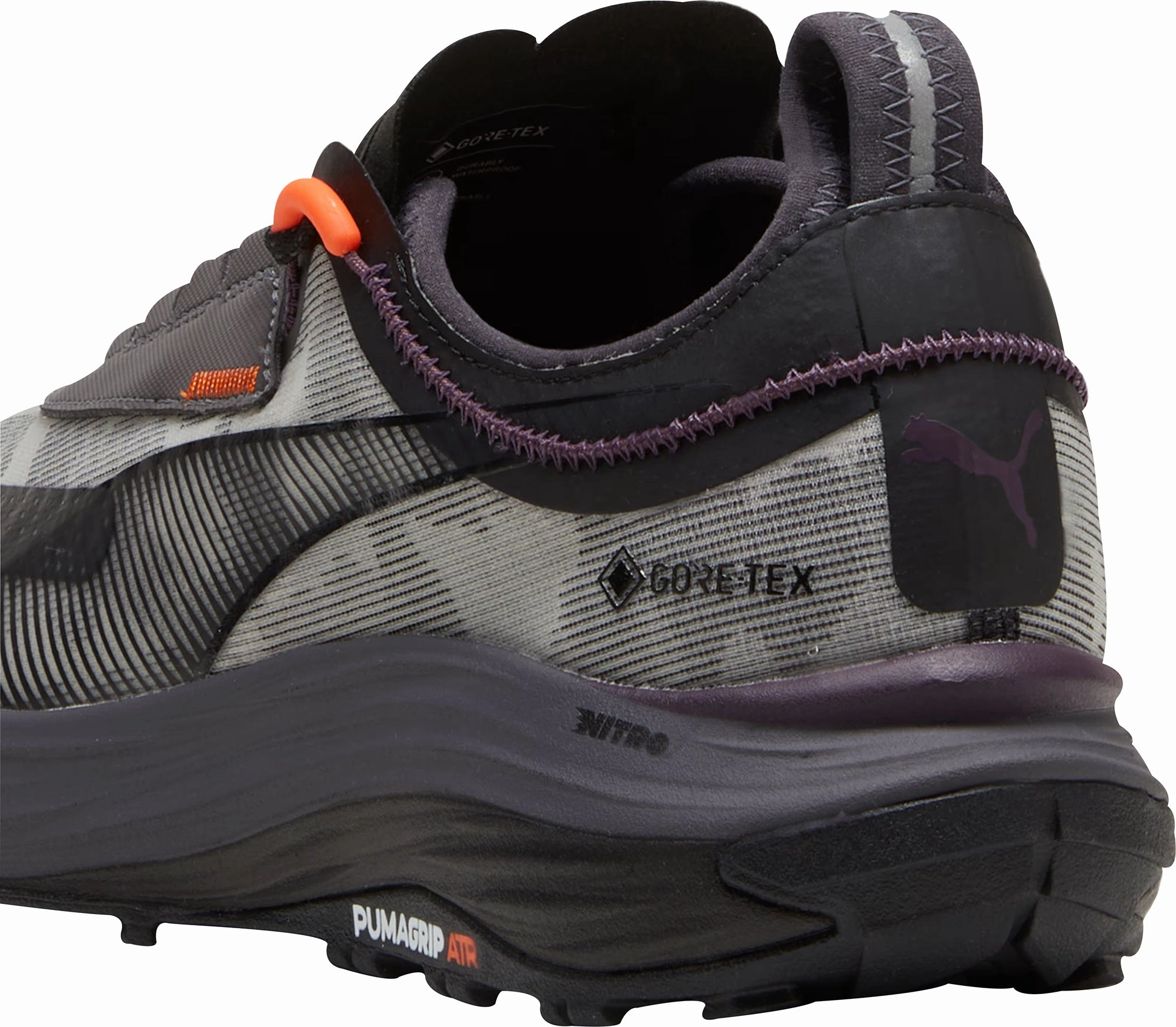 Puma Voyage Nitro 3 GORE-TEX Mens Trail Running Shoes - Grey Cozy Footwear