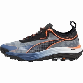 Puma Voyage Nitro 3 Mens Trail Running Shoes - Blue Puma athletic shoes for urban lifestyle