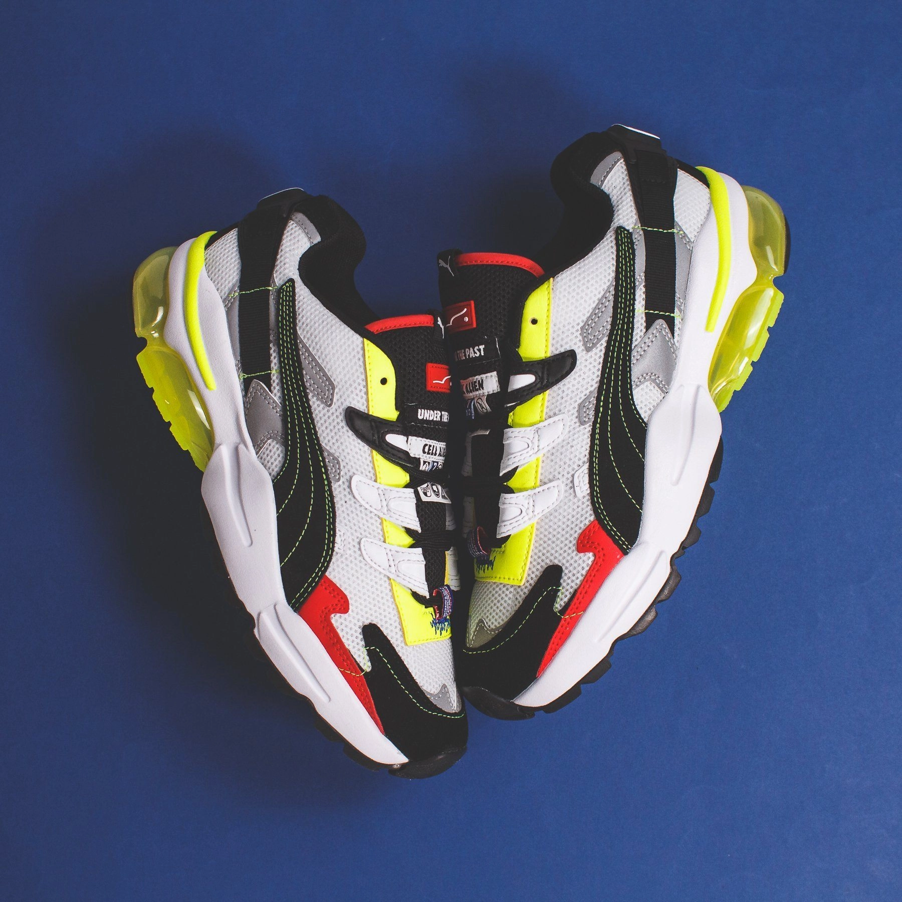 Puma x Ader Error Cell Alien White Black Men 370112-01 Puma casual footwear shots