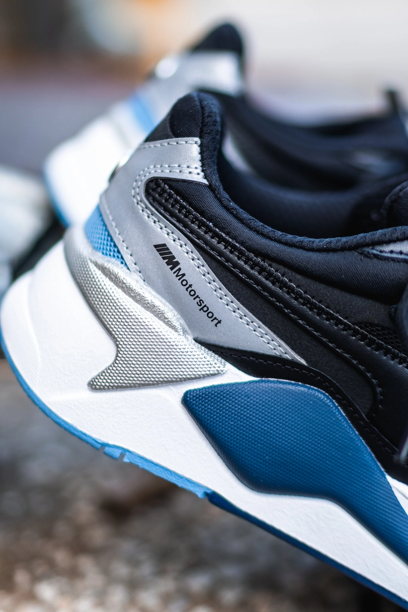 Puma X BMW M Motorsport RS-X (Black) Puma athletic shoe visuals