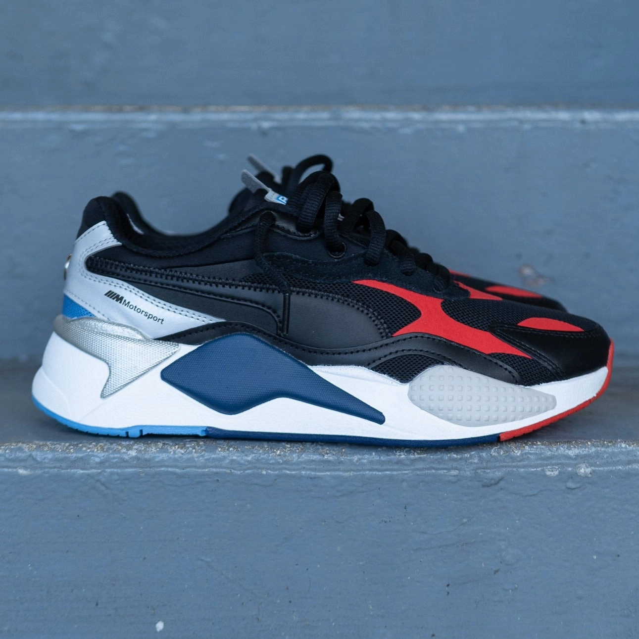 Puma X BMW M Motorsport RS-X (Black) Puma trendy footwear styles