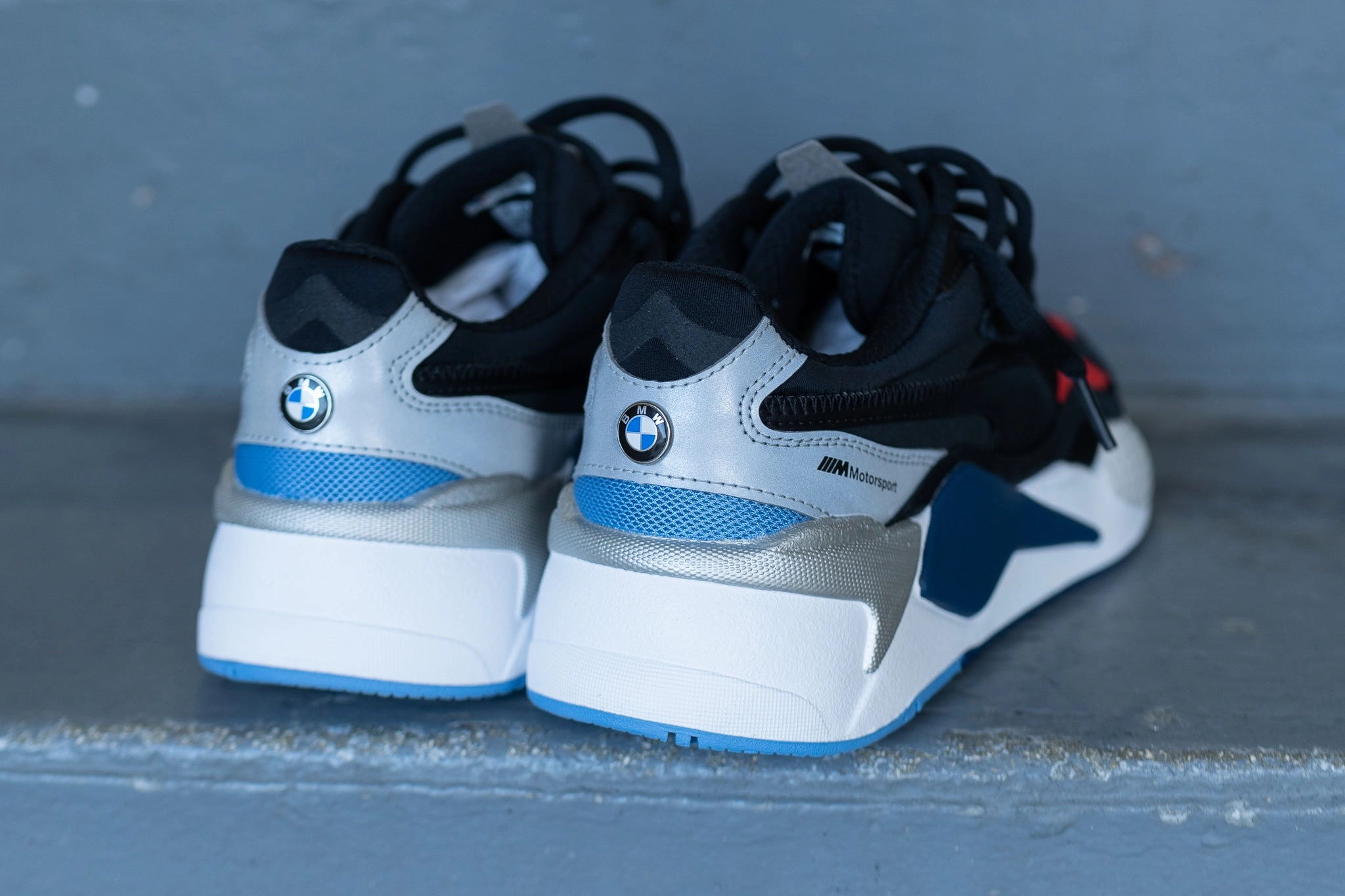 Puma X BMW M Motorsport RS-X (Black) Puma athletic shoe visuals