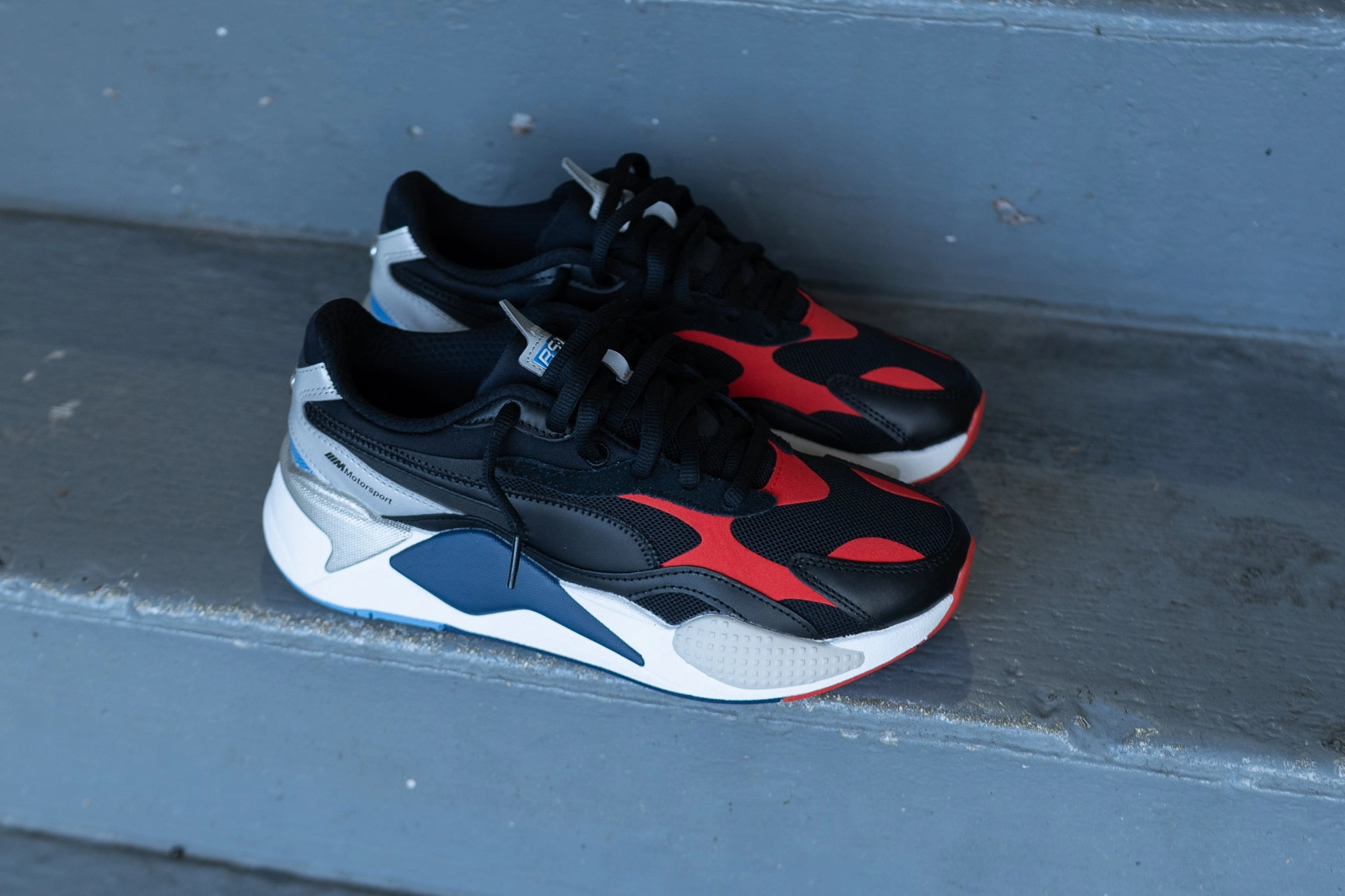 Puma X BMW M Motorsport RS-X (Black) Puma athletic shoe visuals