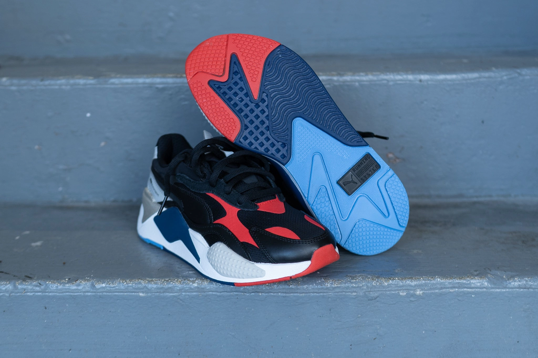 Puma X BMW M Motorsport RS-X (Black) Puma athletic shoe visuals