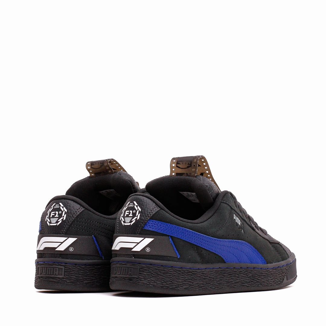 Puma x Formula 1 Men Suede XL 75 Years Hero Pack Black Vivid 308656-02 Puma casual footwear shots