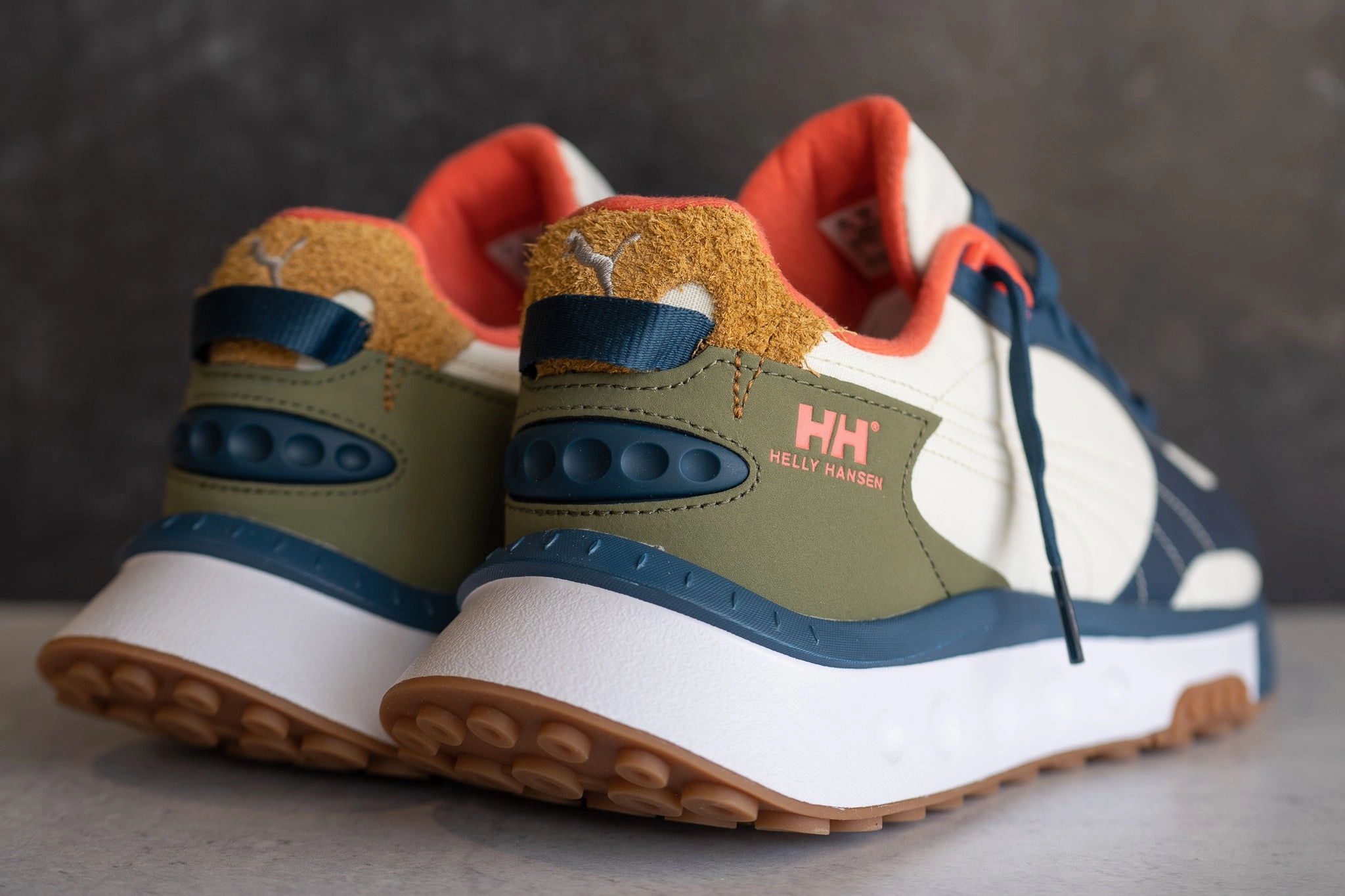 Puma x Helly Hansen Wild Rider (Intense Blue) Puma athletic shoe visuals