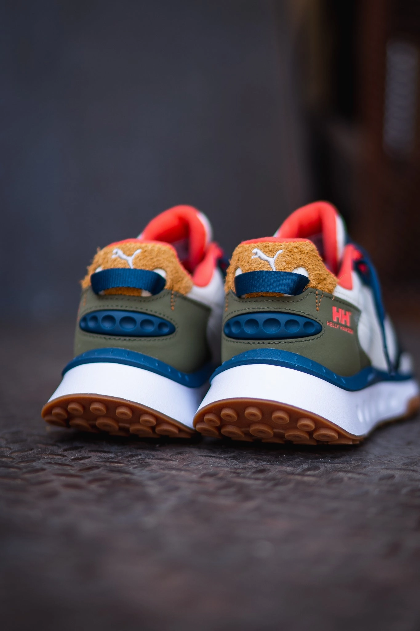 Puma x Helly Hansen Wild Rider (Intense Blue) Puma athletic shoe visuals