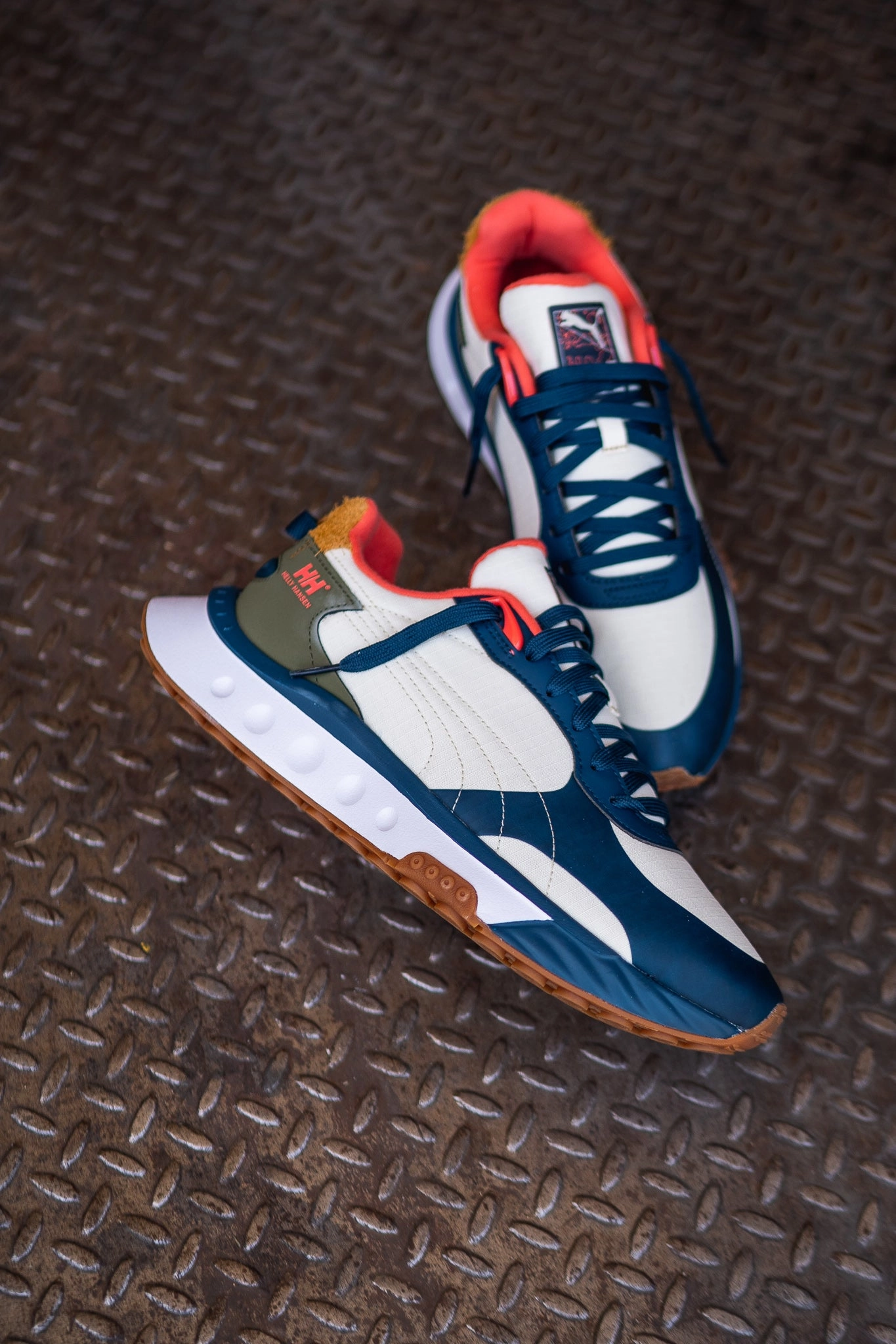 Puma x Helly Hansen Wild Rider (Intense Blue) Puma athletic shoe visuals