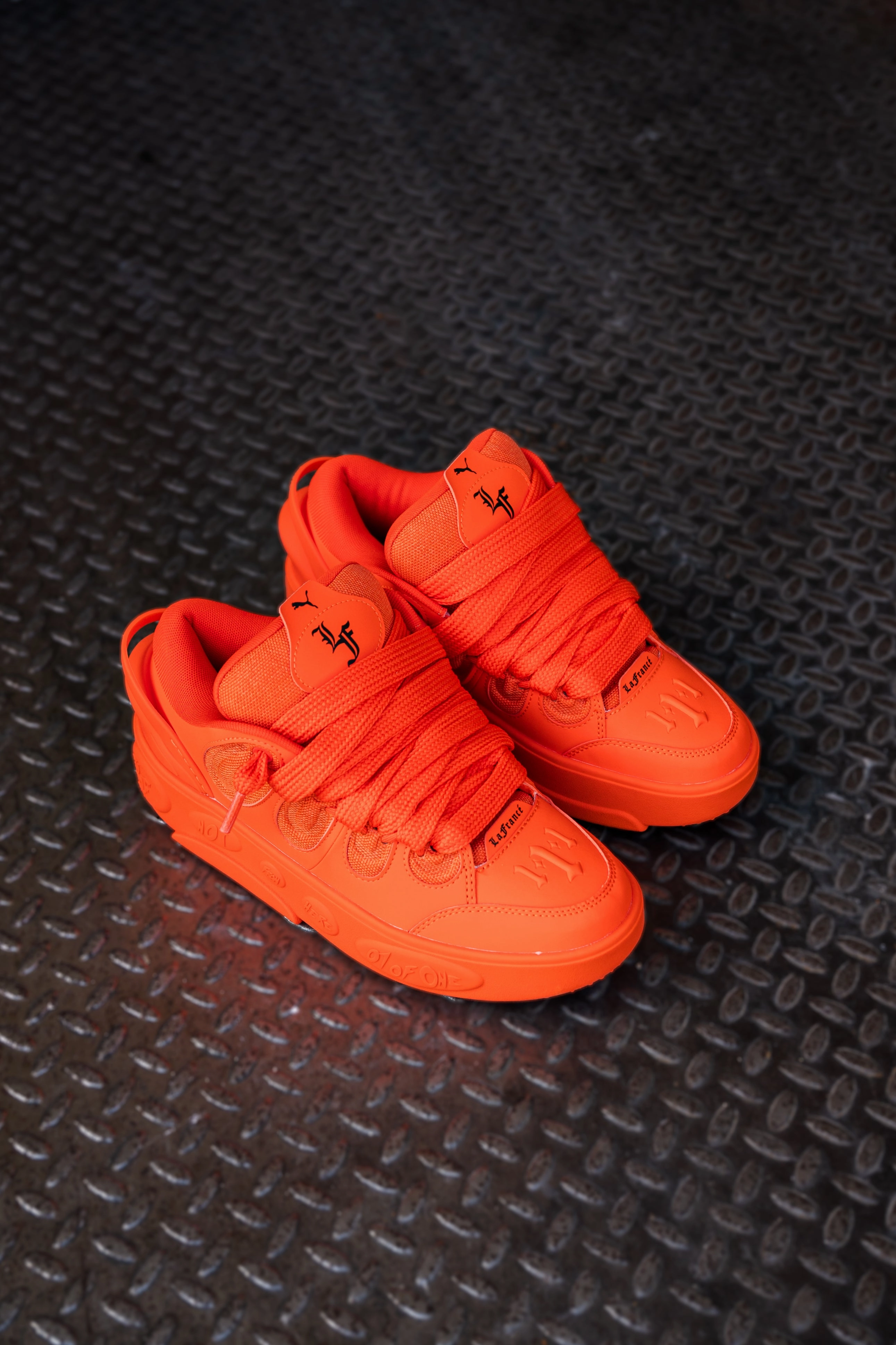 Puma x Lamelo Ball LaFranc 1 of 1 (Orange/Black) Puma athletic shoe visuals