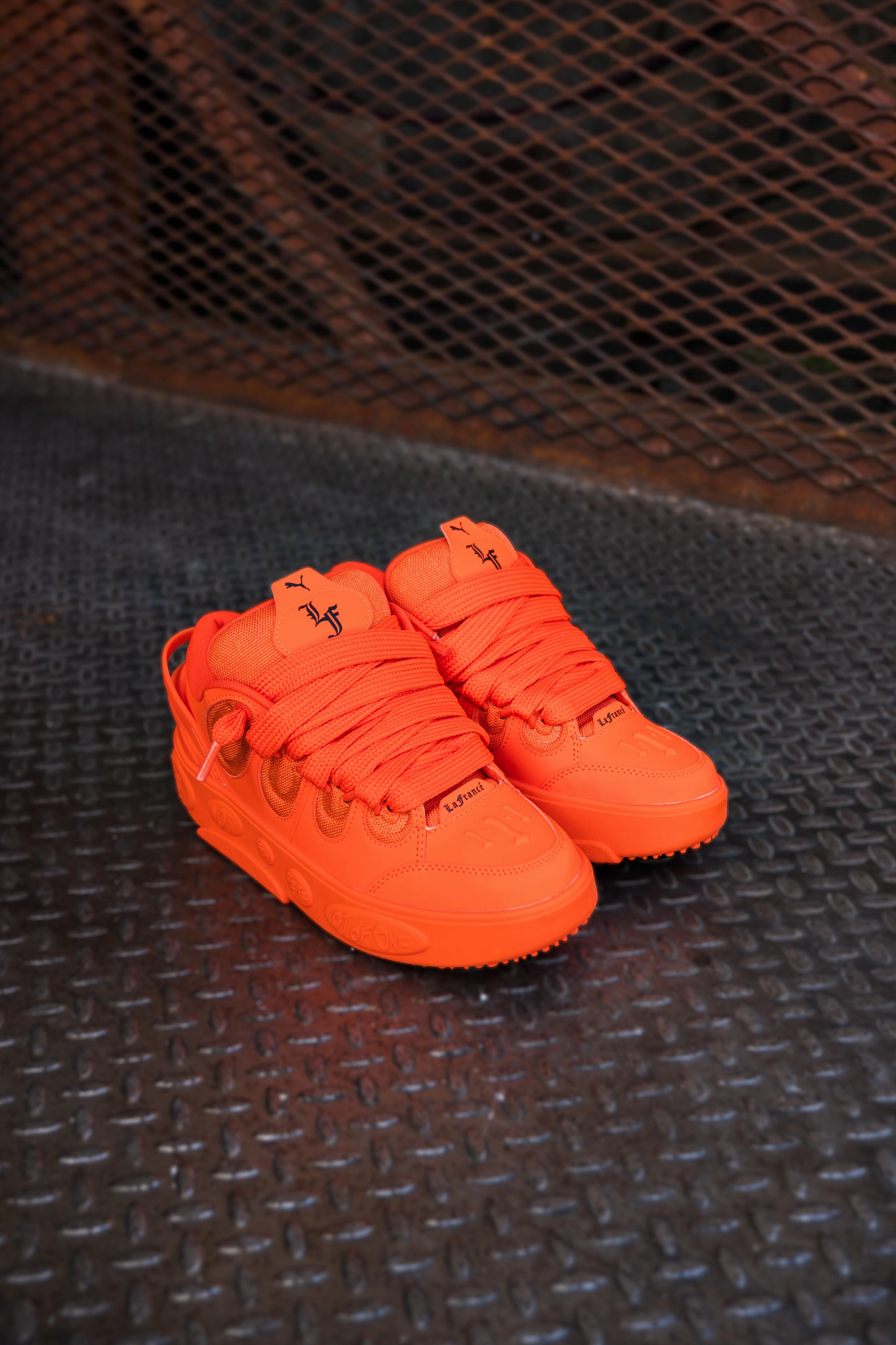 Puma x Lamelo Ball LaFranc 1 of 1 (Orange/Black) Puma athletic shoe visuals
