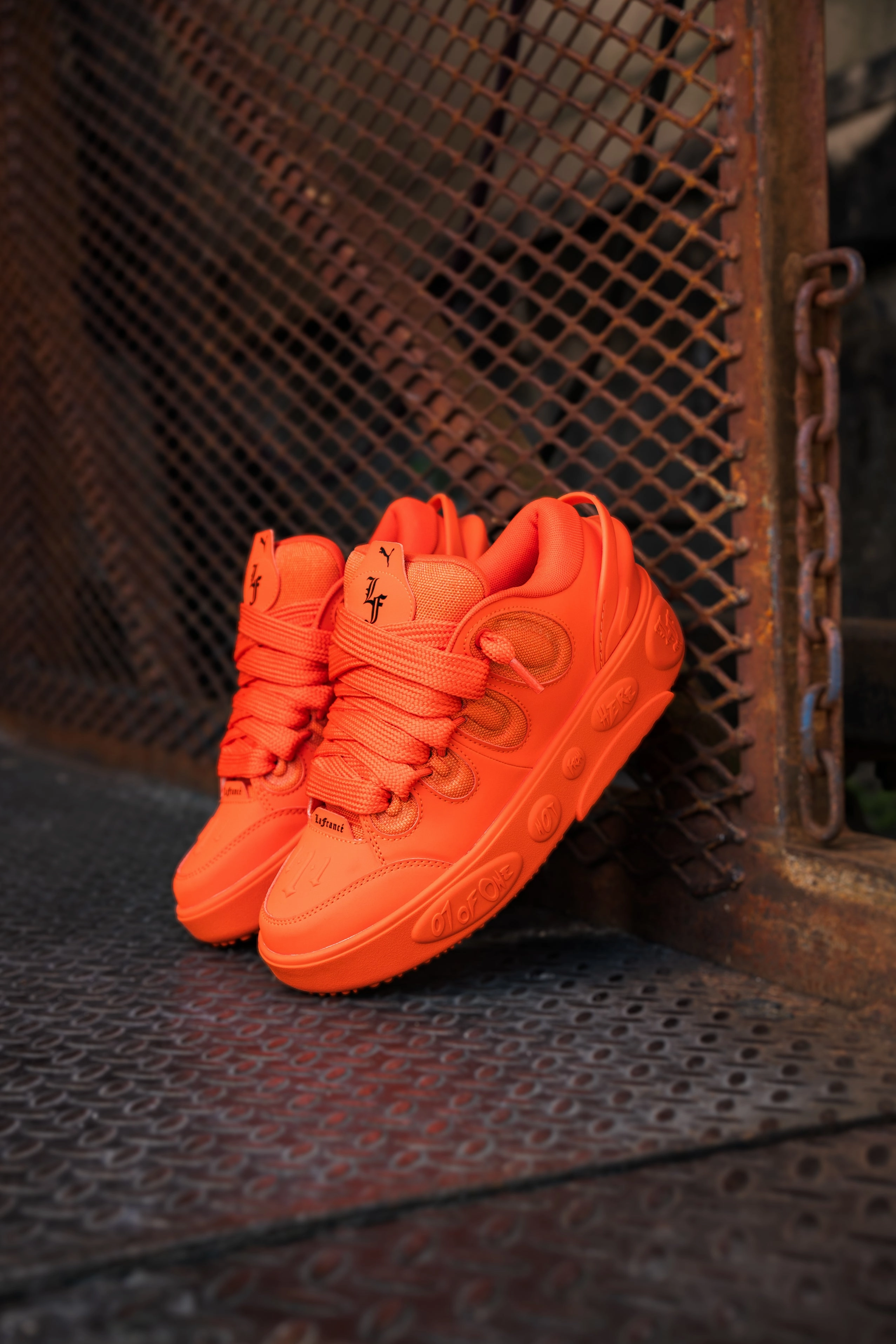 Puma x Lamelo Ball LaFranc 1 of 1 (Orange/Black) Puma athletic shoe visuals