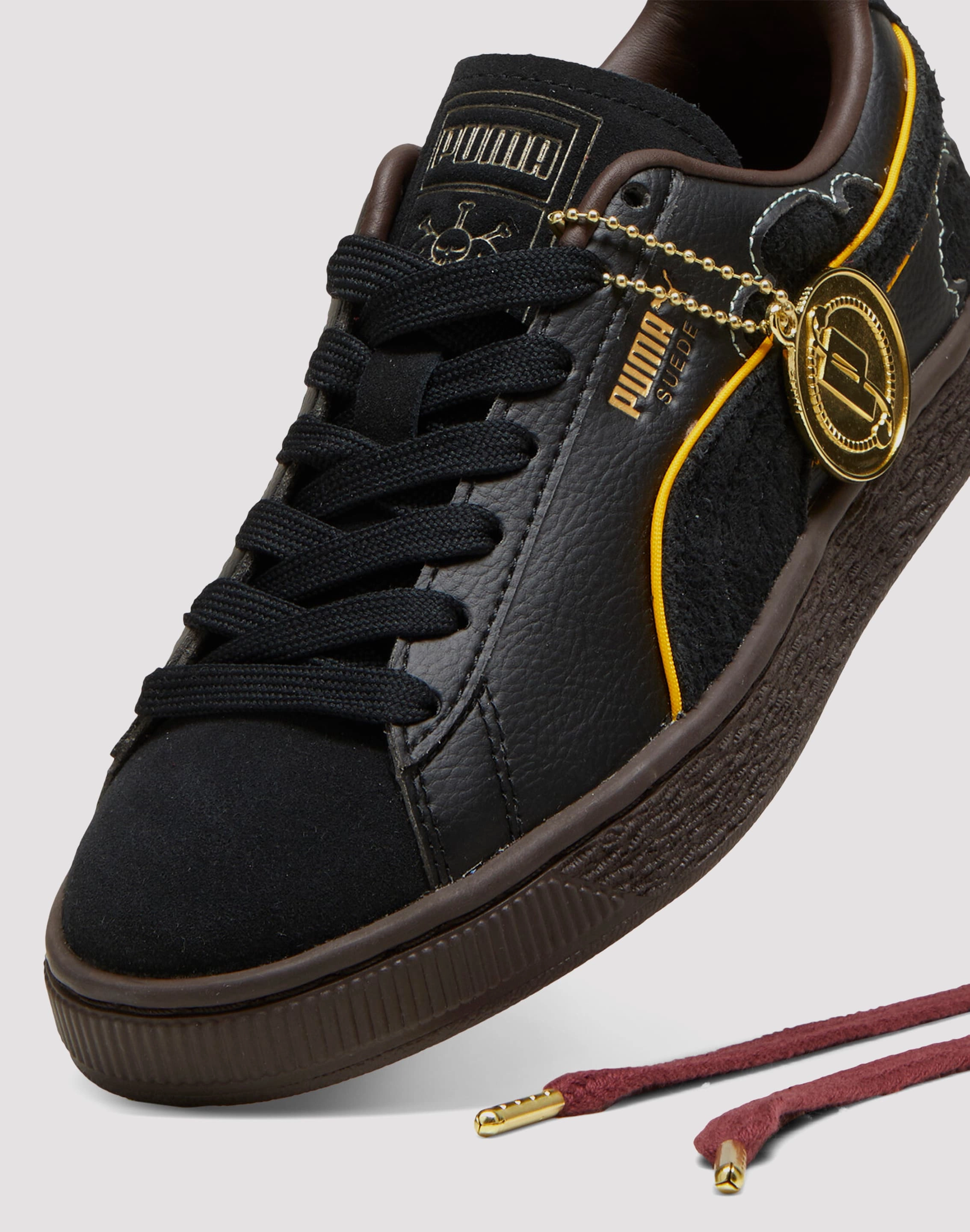 Puma x One Piece "Blackbeard" Grade School Kids' Memory Foam Shoes