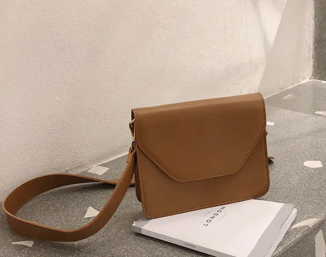 RanHuang New Arrive 2020 Women Pu Leather Shoulder Bags Girls Brief Flap Women's Casual Messenger Bags Crossbody Bags Fashion Nova Bags
