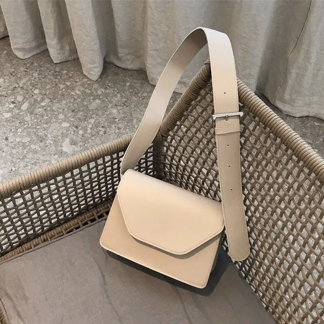 RanHuang New Arrive 2020 Women Pu Leather Shoulder Bags Girls Brief Flap Women's Casual Messenger Bags Crossbody Bags Fashion Nova Bags