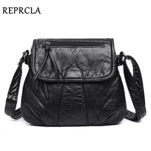 REPRCLA Brand Designer Women Messenger Bags Crossbody Soft PU Leather Shoulder Bag High Quality Fashion Women Bags Handbags Fashion Nova Bags