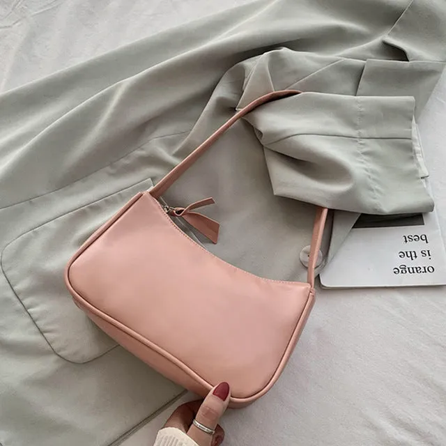 Retro Totes Bags For Women 2020 Trendy Vintage Handbag Female Small Subaxillary Bags Casual Retro Mini Shoulder Bag Fashion Nova Bags
