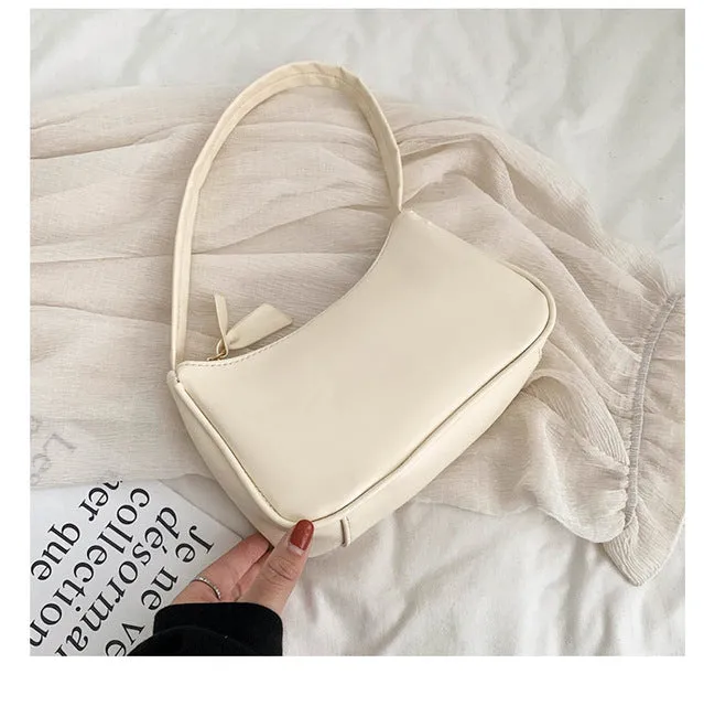 Retro Totes Bags For Women 2020 Trendy Vintage Handbag Female Small Subaxillary Bags Casual Retro Mini Shoulder Bag Fashion Nova Bags