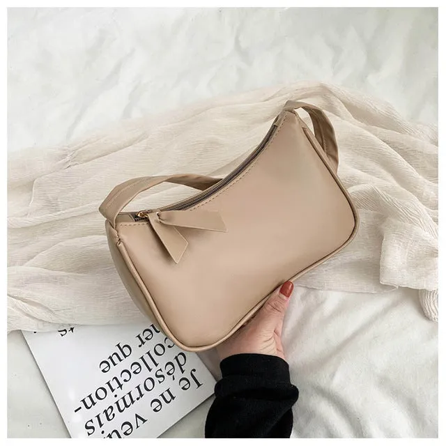 Retro Totes Bags For Women 2020 Trendy Vintage Handbag Female Small Subaxillary Bags Casual Retro Mini Shoulder Bag Fashion Nova Bags