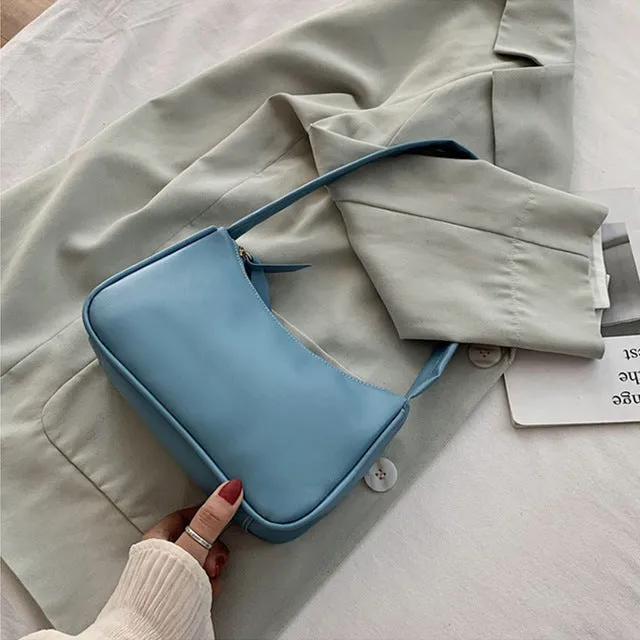 Retro Totes Bags For Women 2020 Trendy Vintage Handbag Female Small Subaxillary Bags Casual Retro Mini Shoulder Bag Fashion Nova Bags