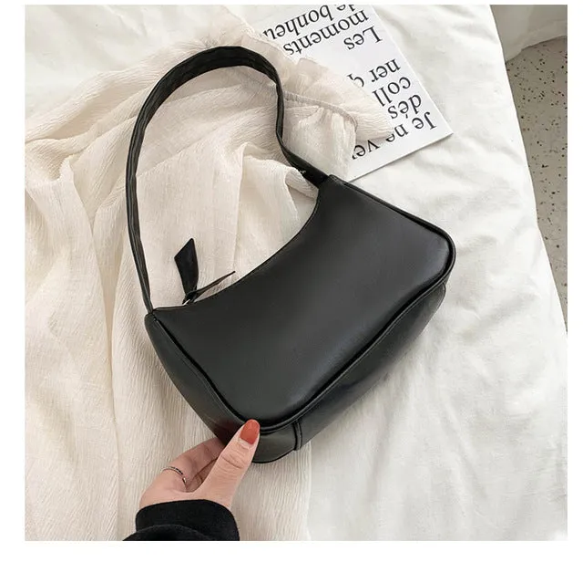 Retro Totes Bags For Women 2020 Trendy Vintage Handbag Female Small Subaxillary Bags Casual Retro Mini Shoulder Bag Fashion Nova Bags